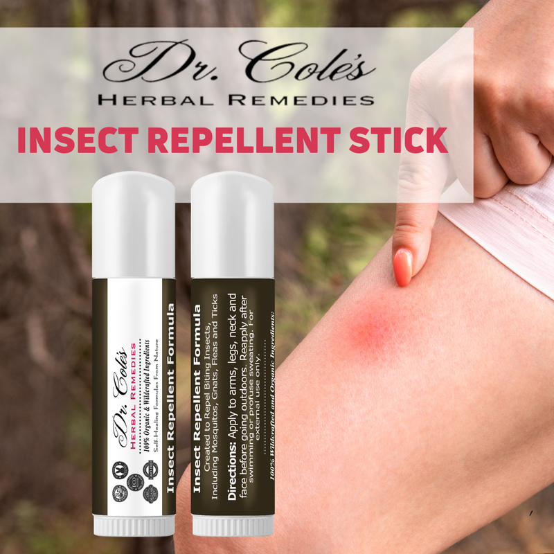 COLEHERBALS LLC 15 - Dr. Cole's Insect Repellent Stick Herbal Peach Puff