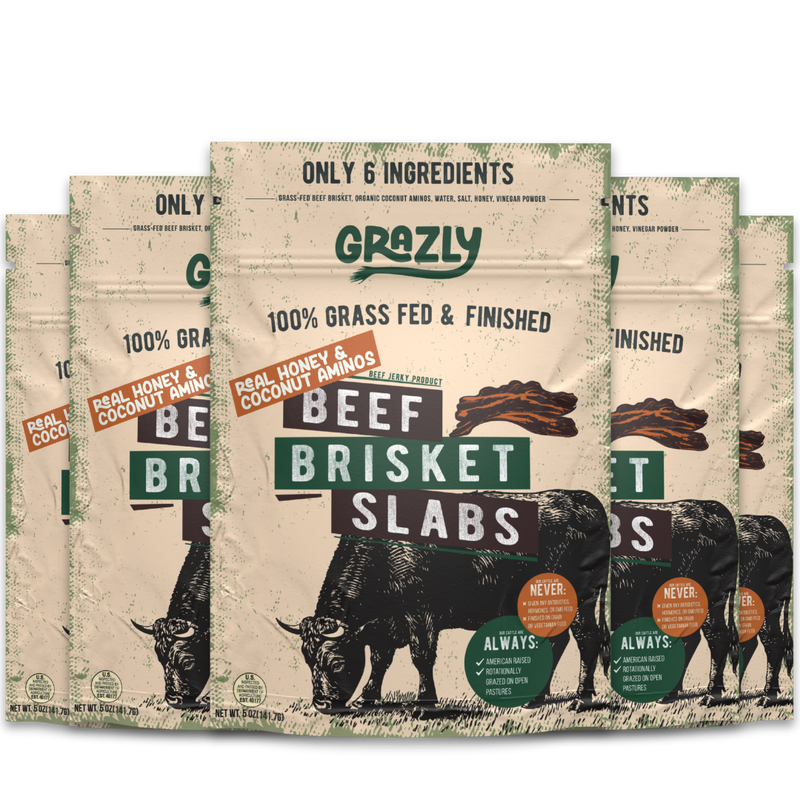 Grazly Raw Honey & Coconut Aminos Brisket Slabs