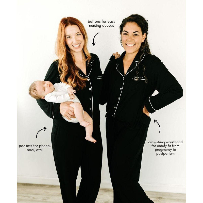 Sunflower Motherhood Long Mama Pajamas Clothing