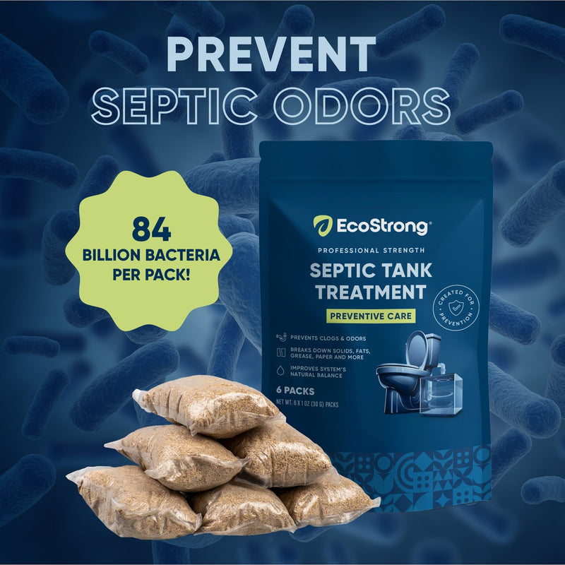 EcoStrong Septic Tank Treatment Packs Drain & Septic > Septic System Maintenance
