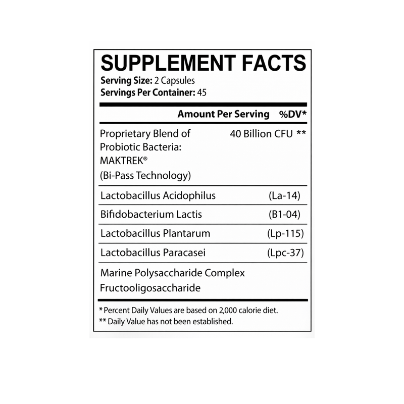 Energi Nutrition Acidophilus Blend Supplement