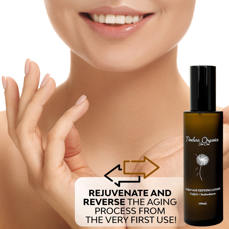 Timeless Organics Skin Care CoQ10 Age Defying Lotion Lotion