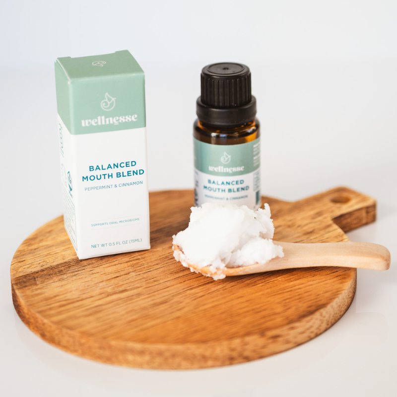 Wellnesse Toothpaste + Balanced Mouth Blend Set bundle