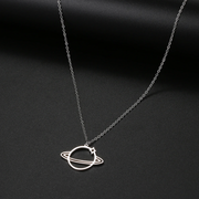 Medusa's Makeup Return to Saturn Necklace - Stainless Steel