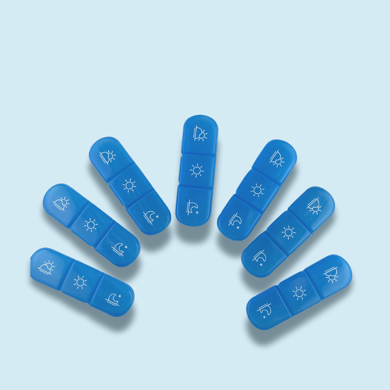 Health By Principle 3-Times-a-Day Pill Organizer