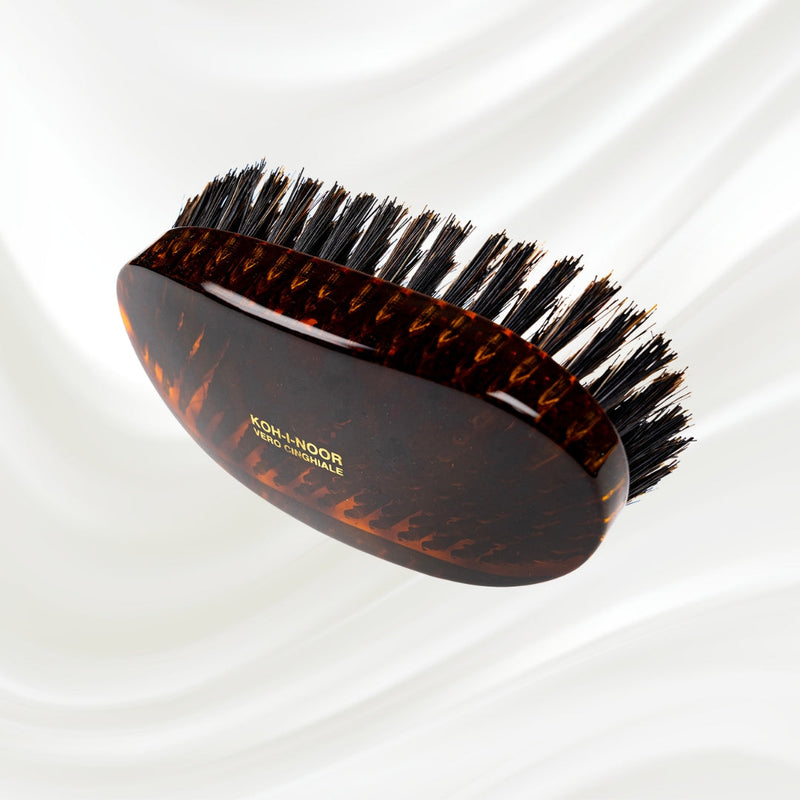 Jaspè Military Boar Bristle Brush - Men's Hair & Beard Grooming