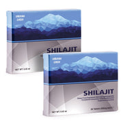 SiberianGreen.com Blue Mountain Mumiyo Shilajit Tablets – 120 Count (2 x 60 Pack) Herbs