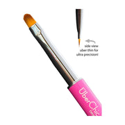 UberChic Beauty Oval Gel Clean Up Brush - Pink Brush