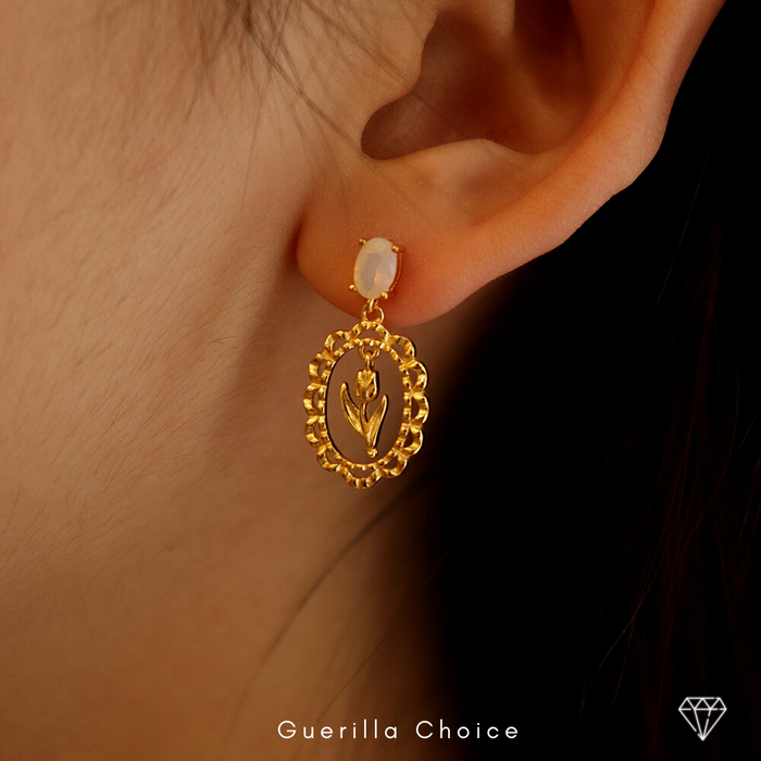 NARCISSE DAINITY 18K EARRINGS