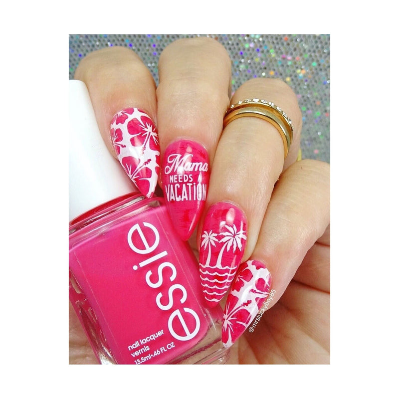 UberChic Beauty Vacation Mode Stamping Plate