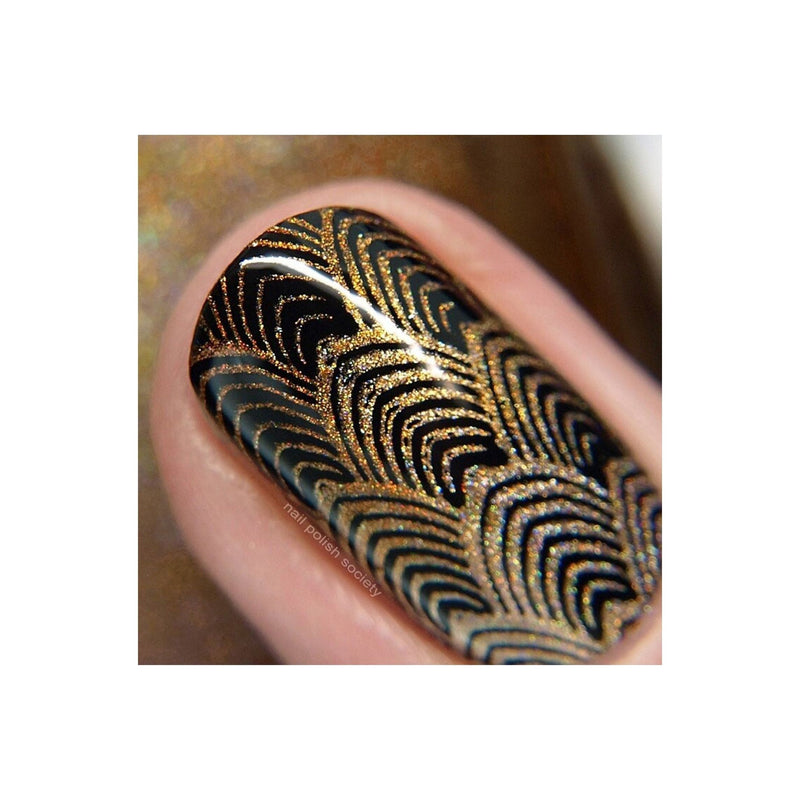 UberChic Beauty Art Deco Elegance Stamping Plate