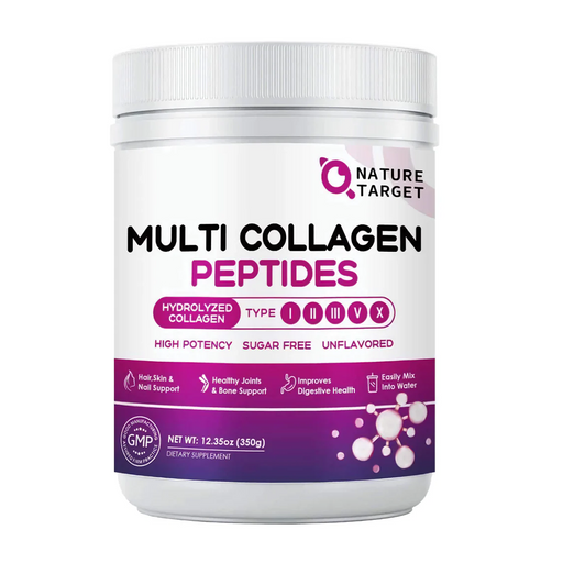 Nature Target Women’s Hydrolyzed Collagen Powder, 12.35 OZ Collagen