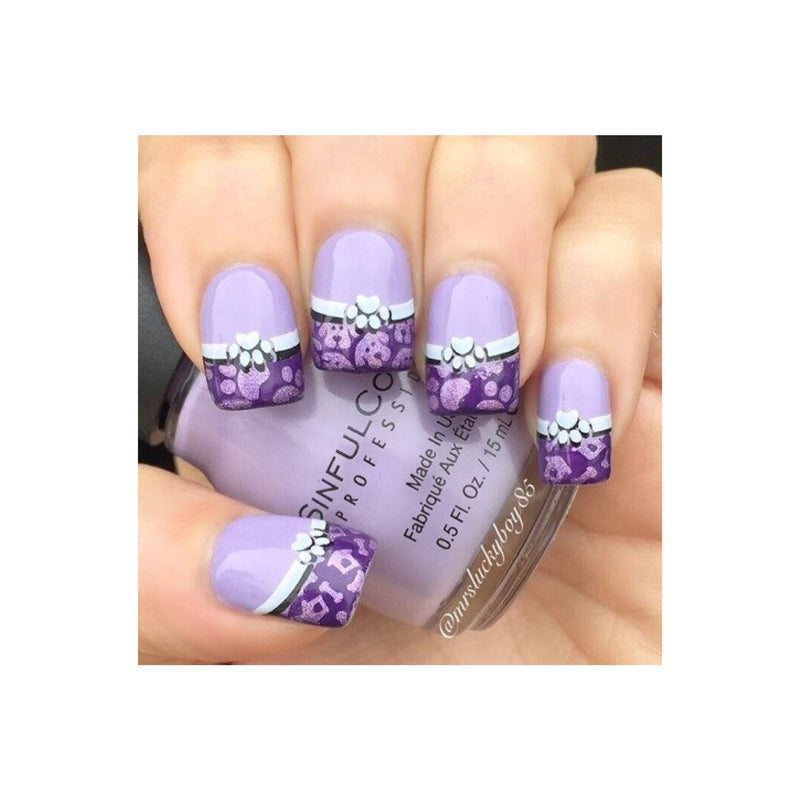 UberChic Beauty Furry Best Friends Stamping Plate