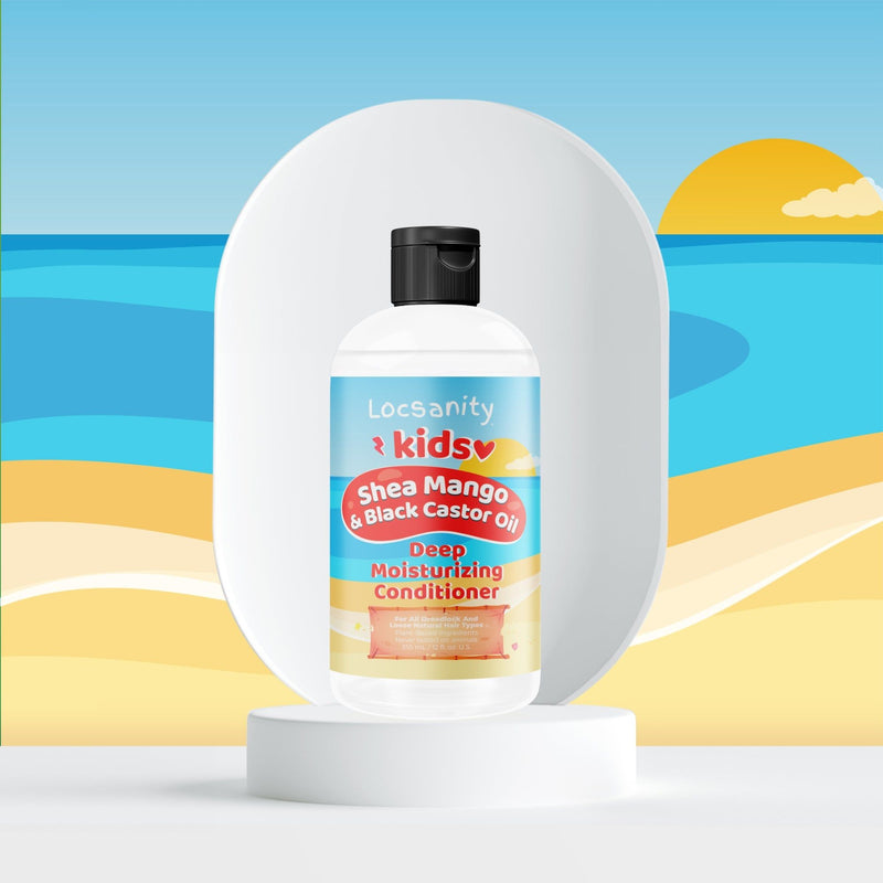 Locsanity Locsanity Kids Shea Mango & Black Castor Oil Deep Moisturizing Conditioner Shampoo & Conditioning