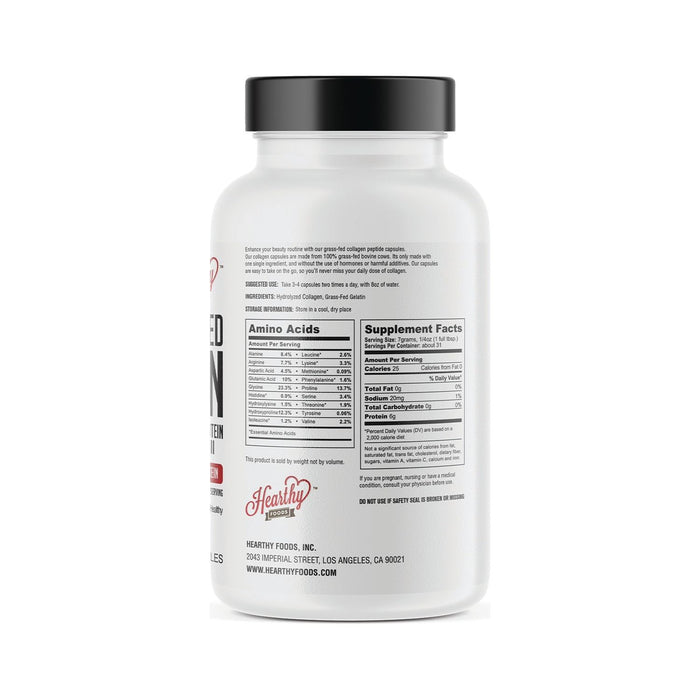 Collagen Capsules Supplement (Type I, III), 360 Collagen Capsules