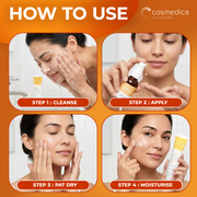 Cosmedica Skincare Cosmedica Skincare Vitamin C Serum for Face with Hyaluronic Acid – Anti Aging Serum for Dark Spots, Fine Lines, Wrinkles – Hydrating Collagen Booster for Women & Men Serum
