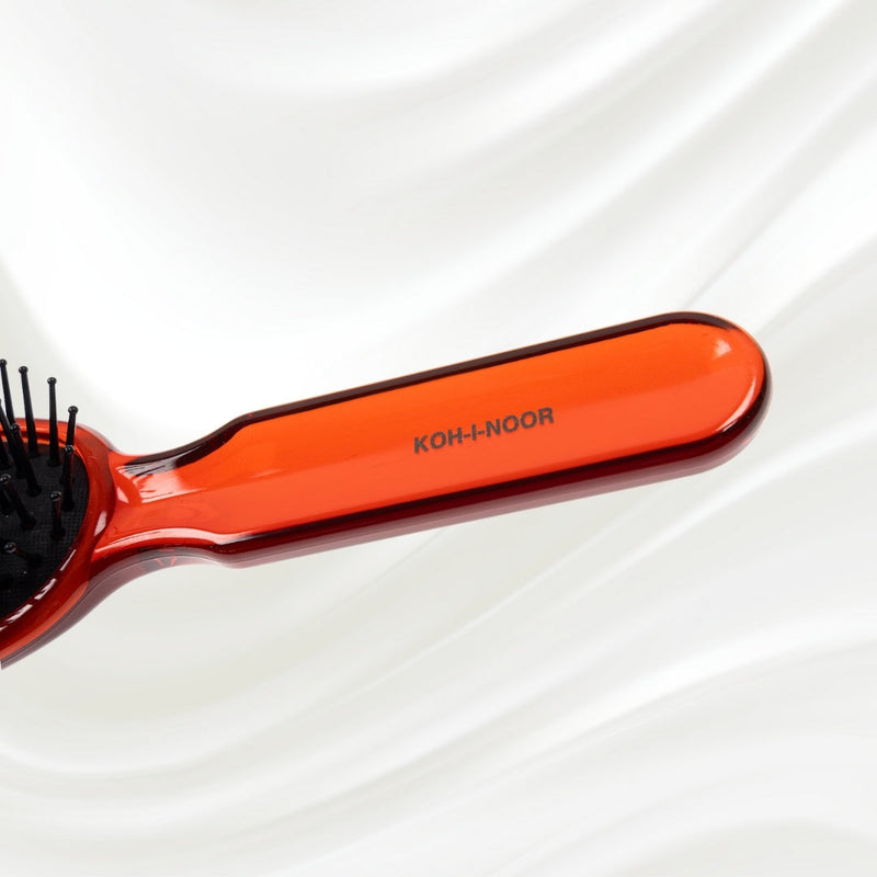 All Seasons Synthetic Pin Hair Brush - Pneumatic Cushion for Thick & Coarse Hair