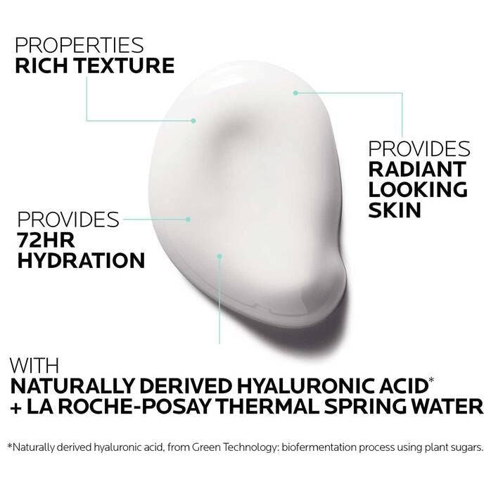 La Roche-Posay La Roche-Posay Hydraphase HA Rich Hyaluronic Acid Face Cream 1.69 oz Face Cream