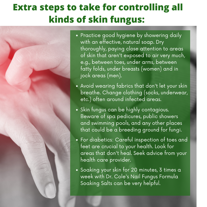 COLEHERBALS 09 - Dr. Cole's Organic Athlete’s Foot Treatment Herbal