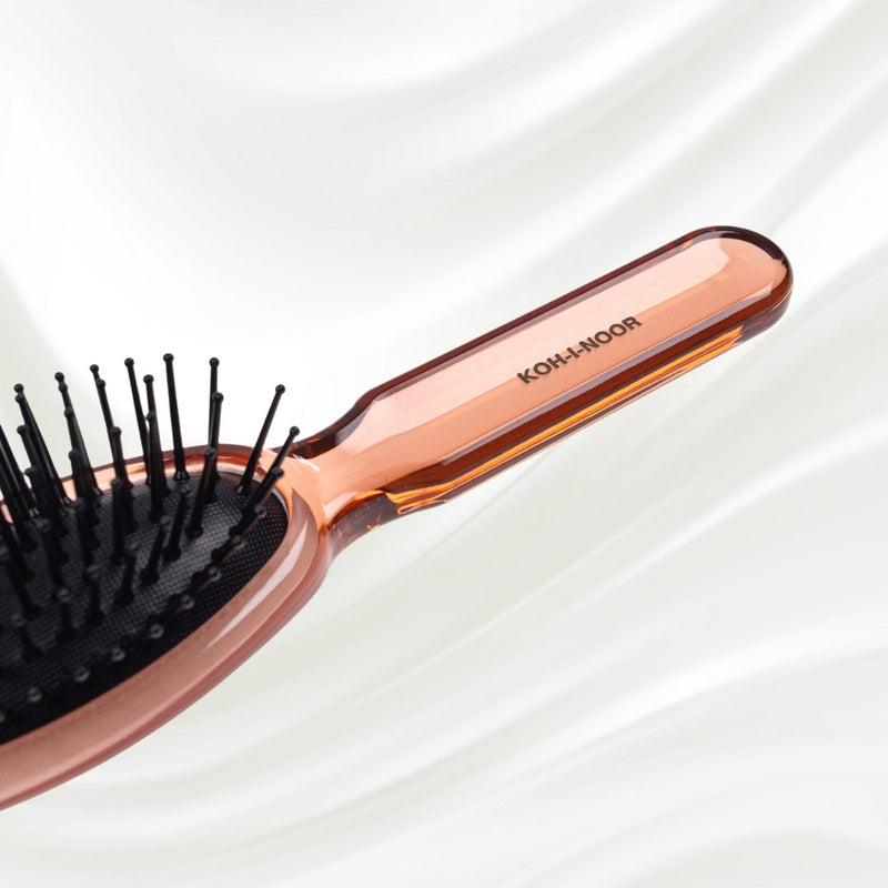 All Seasons Synthetic Pin Hair Brush - Pneumatic Cushion for Thick & Coarse Hair