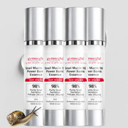 gymsegbë Snail Mucin 98 Power Bomb Essence Anti-Aging Facial Lavender 4 Bottles Save $4.97