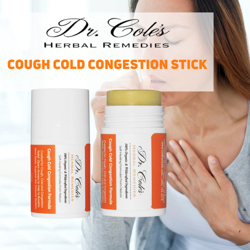 COLEHERBALS 27 - Dr. Cole's Cough Cold Congestion Stick Herbal