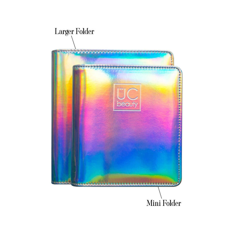 UberChic Beauty Mini Holographic Nail Stamp Storage Binder Tool