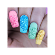 UberChic Beauty Whimsical By Nature-02 Stamping Plate