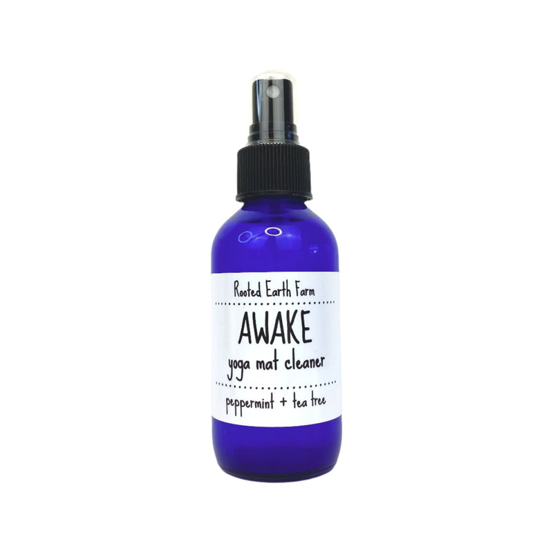 Rooted Earth Farm + Apothecary Awake Yoga Mat Spray Yoga Mat Sprays