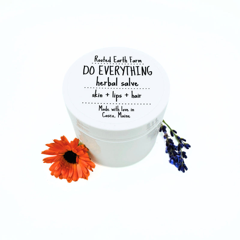 Rooted Earth Farm + Apothecary Do Everything Salve Herbal Salves + Balms
