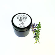 Rooted Earth Farm + Apothecary Headache Relief Salve Herbal Salves + Balms