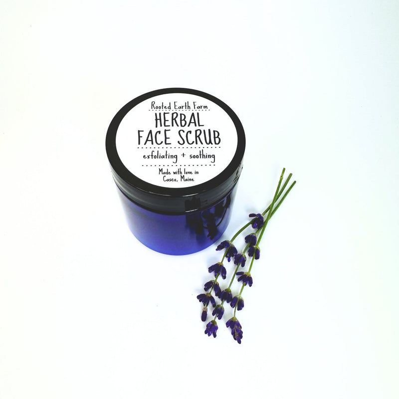 Rooted Earth Farm + Apothecary Herbal Face Scrub Face Masks + Scrubs