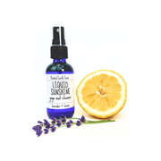 Rooted Earth Farm + Apothecary Liquid Sunshine Yoga Mat Cleaner Yoga Mat Sprays