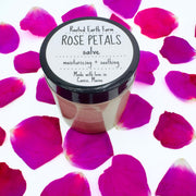 Rooted Earth Farm + Apothecary Rose Petals Salve Herbal Salves + Balms
