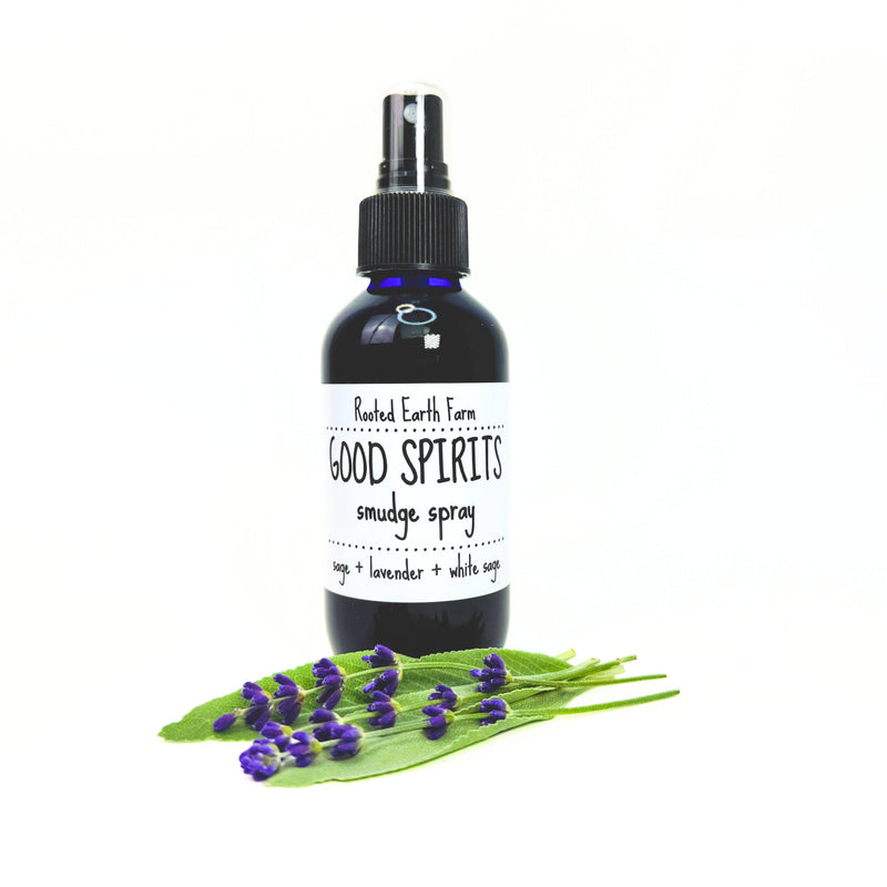Rooted Earth Farm + Apothecary Good Spirits Smudge Spray Smudge Sprays