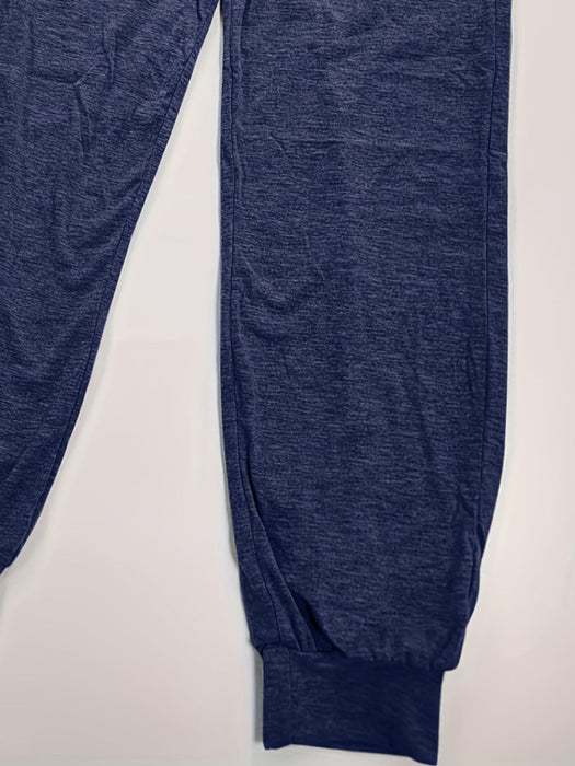 Full Size Drawstring Elastic Waist Joggers with Pockets