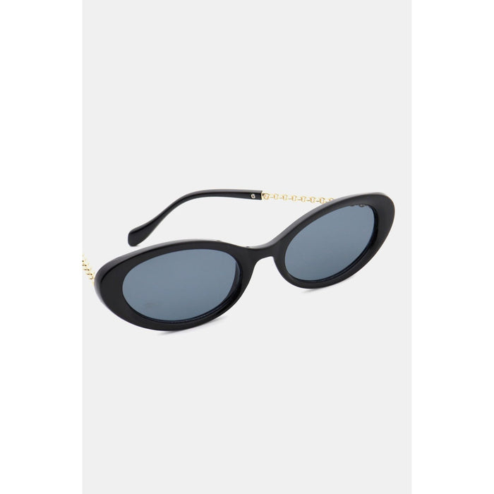 Polycarbonate Frame Cat-Eye Sunglasses