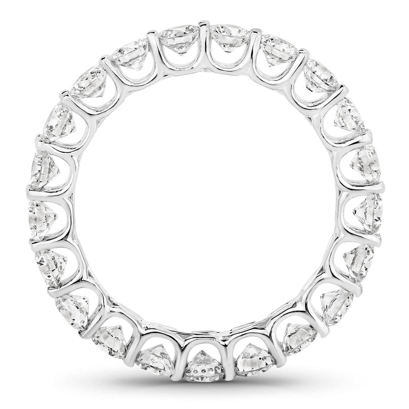 Bids.com 2.52 Carat Genuine Lab Grown Diamond 14K White Gold Ring Rings