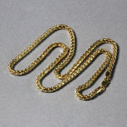Bids.com 3.15mm 14k Yellow Gold Diamond Cut Round Franco Chain Necklaces