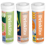 Drinklits Hydration Bundle: Electrolyte Tablets in 3 Flavors Hydration Electrolyte Tablets