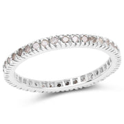 Bids.com 0.57 Carat Genuine Champagne Diamond .925 Sterling Silver Ring Rings
