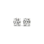 Bids.com 2 cttw Certified IGI Lab Grown Round Diamond Stud Earrings 14k White Gold (G/VS2) Earrings