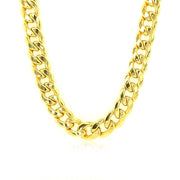 Bids.com 6.5mm 10k Yellow Gold Light Miami Cuban Chain Necklaces