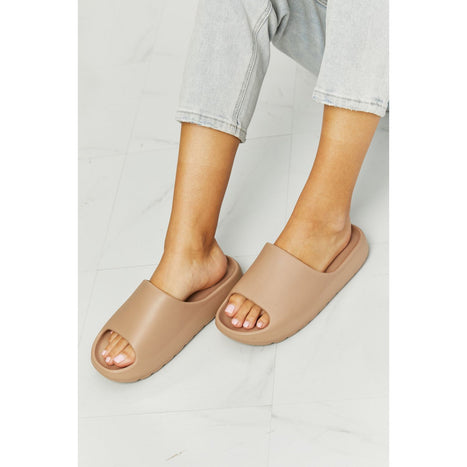 NOOK JOI In My Comfort Zone Slides in Beige