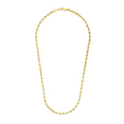 Bids.com 3.5mm 14k Yellow Gold Solid Diamond Cut Rope Chain Necklaces