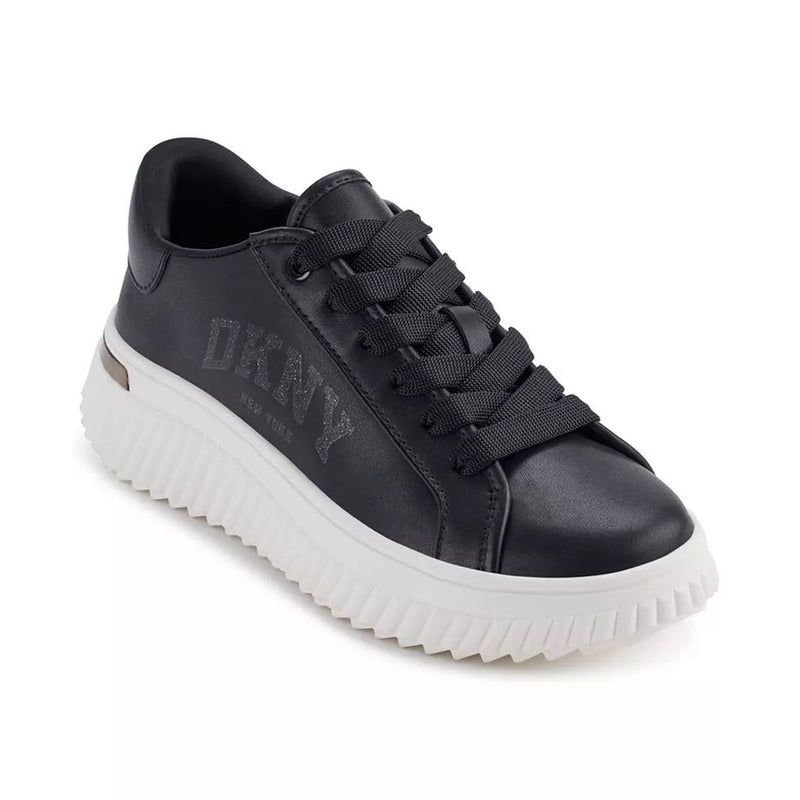 Mill's Beauty Supply DNKY Women's Larissa Lace up Platform Sneakers