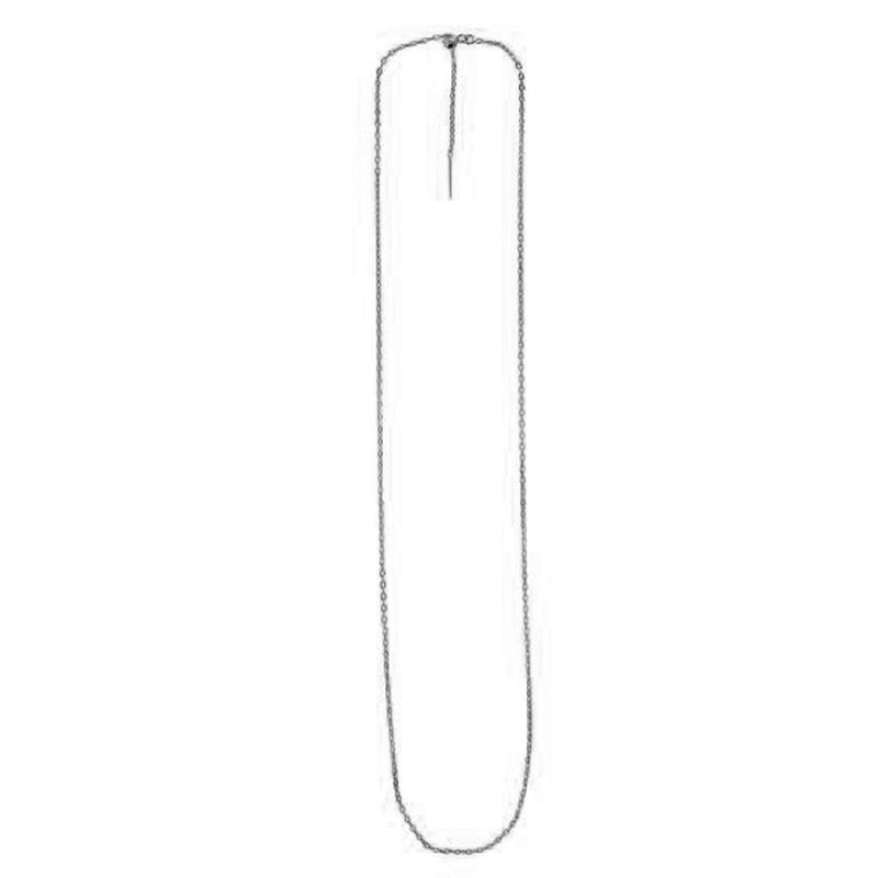 Bids.com Endless Adjustable Cable Chain in 14k White Gold (1.70 mm) Necklaces