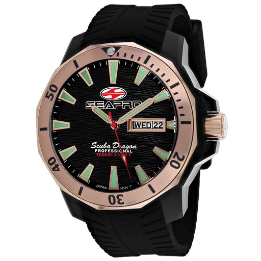 Bids.com Seapro Men's Scuba Dragon Diver Limited Edition 1000 Meters Watches