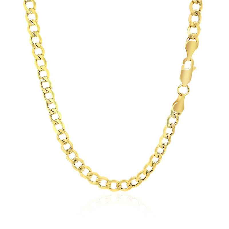 Bids.com 4.4mm 10k Yellow Gold Curb Chain Necklaces