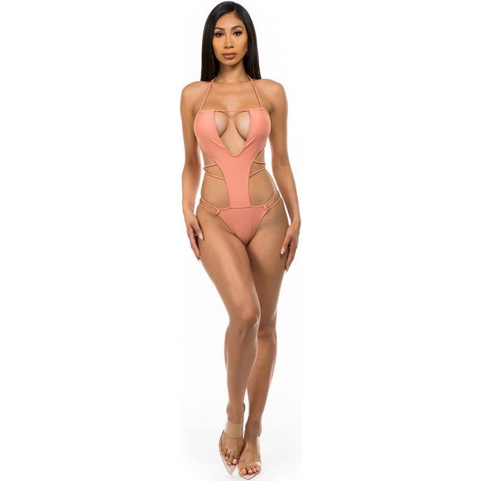 One-Piece With Sexy Cut Outs